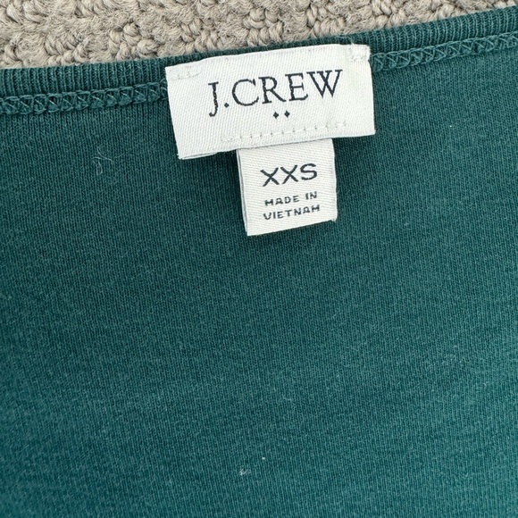 J.Crew emerald longsleeve top (size XXS) - Picture 2 of 3